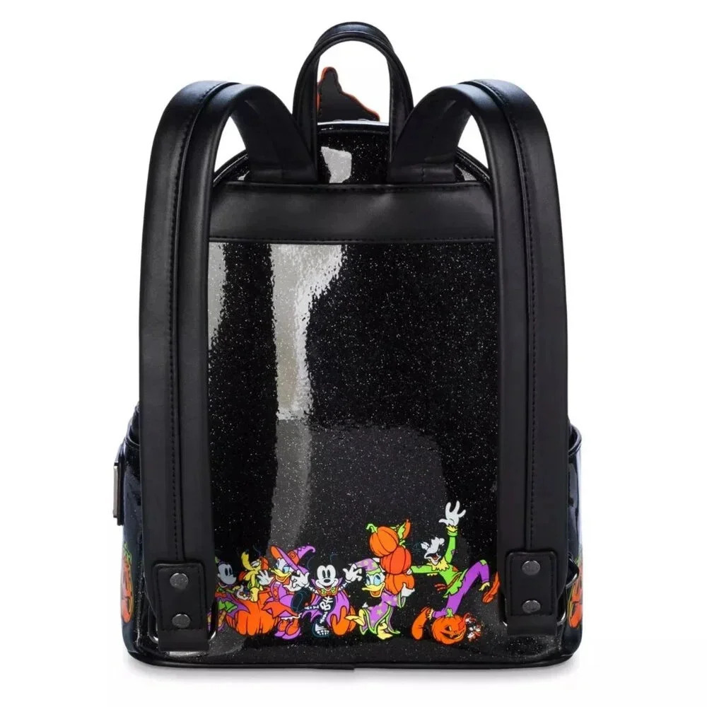 Loungefly Glow in Dark Haunted House Mini Backpack Disney Parks NWT - Picture 5 of 15